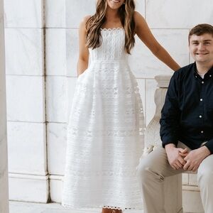 Endless Rose Combination Lace Maxi Dress